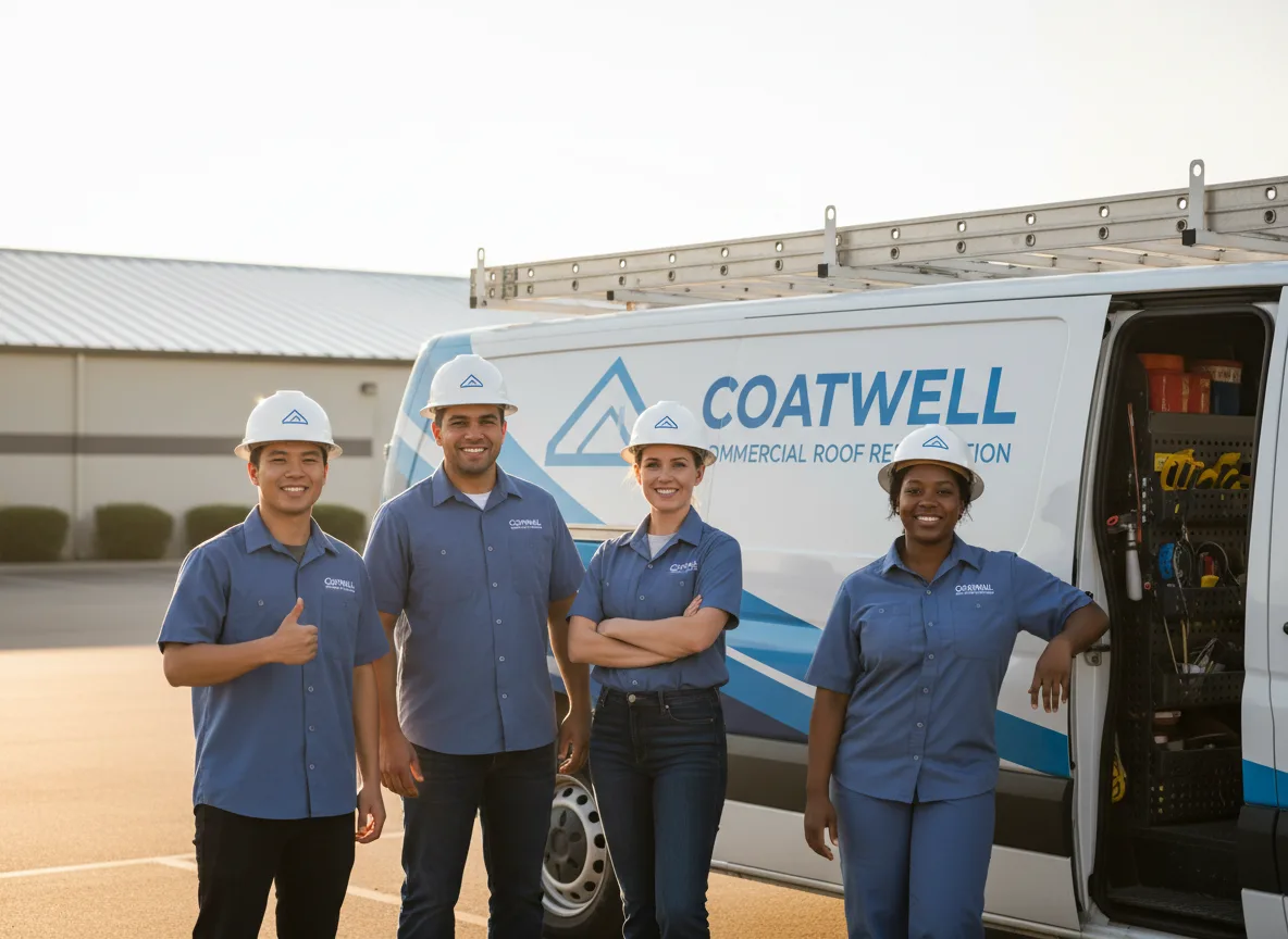 Commercial roof coating company in Penelope, TX